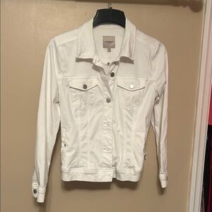 Liverpool Women's White Jean Jacket